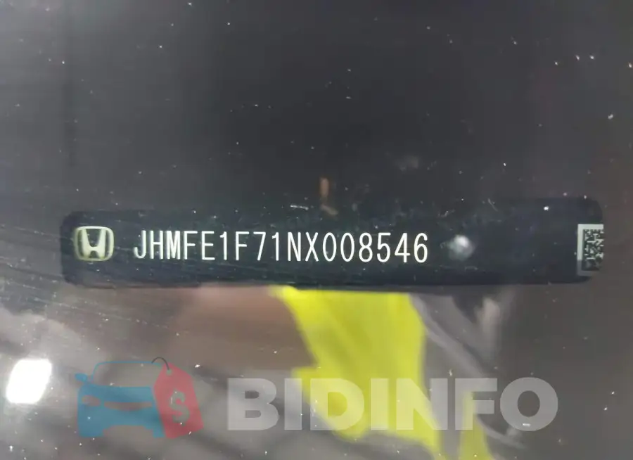 JHMFE1F71NX008546 Photo# 18