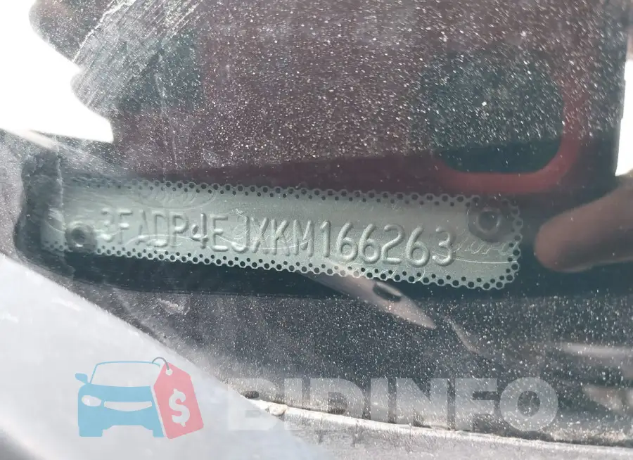 3FADP4EJXKM166263 Photo# 9