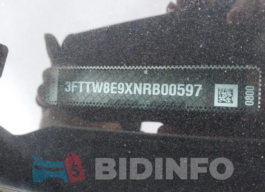3FTTW8E9XNRB00597 Photo# 9