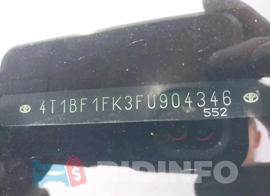 4T1BF1FK3FU904346 Photo# 17