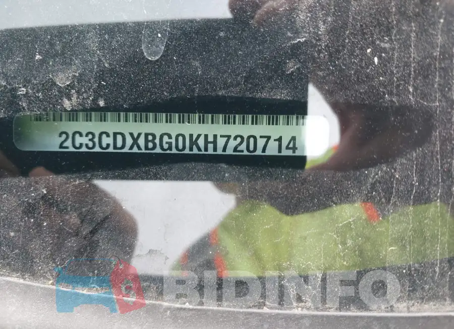 2C3CDXBG0KH720714 Photo# 9