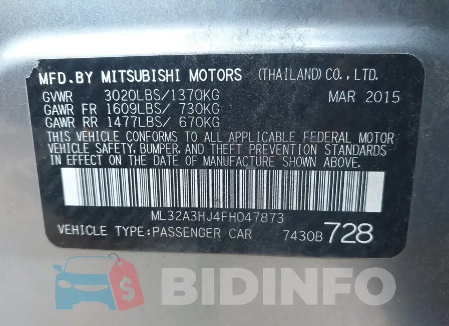 ML32A3HJ4FH047873 Photo# 9