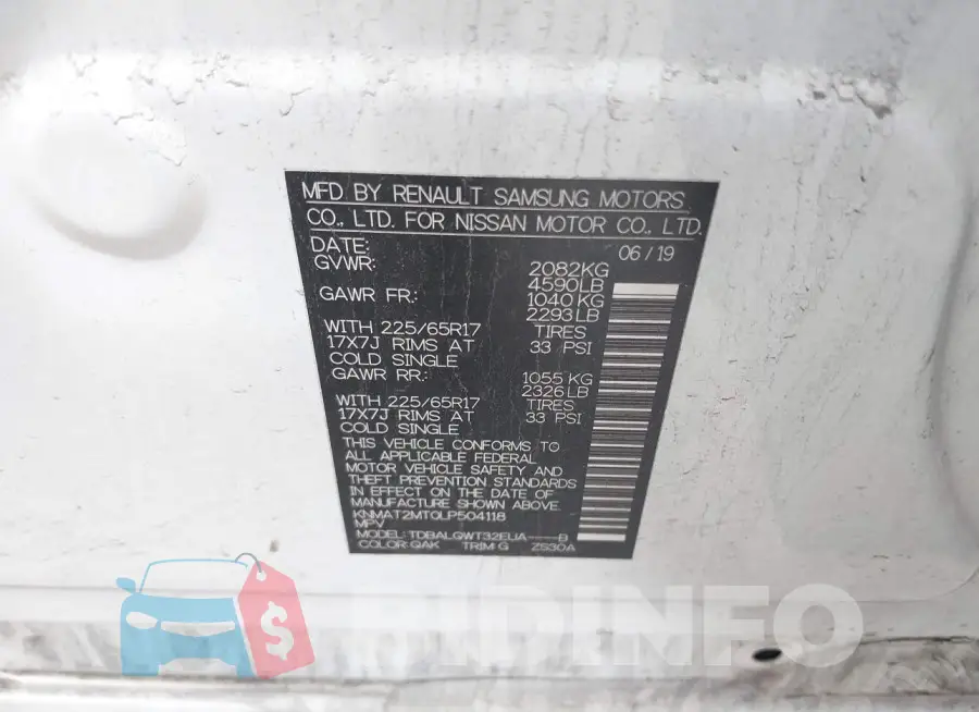 KNMAT2MT0LP504118 Photo# 9