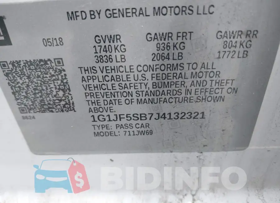 1G1JF5SB7J4132321 Photo# 9