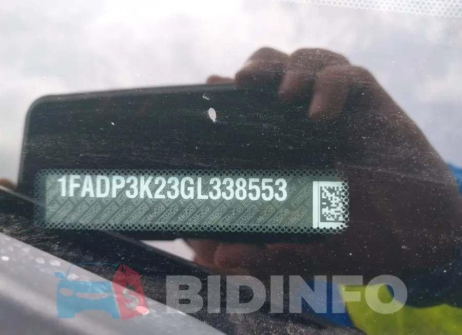 1FADP3K23GL338553 Photo# 9