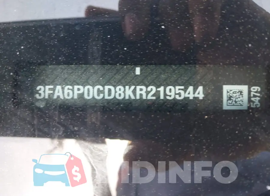 3FA6P0CD8KR219544 Photo# 9
