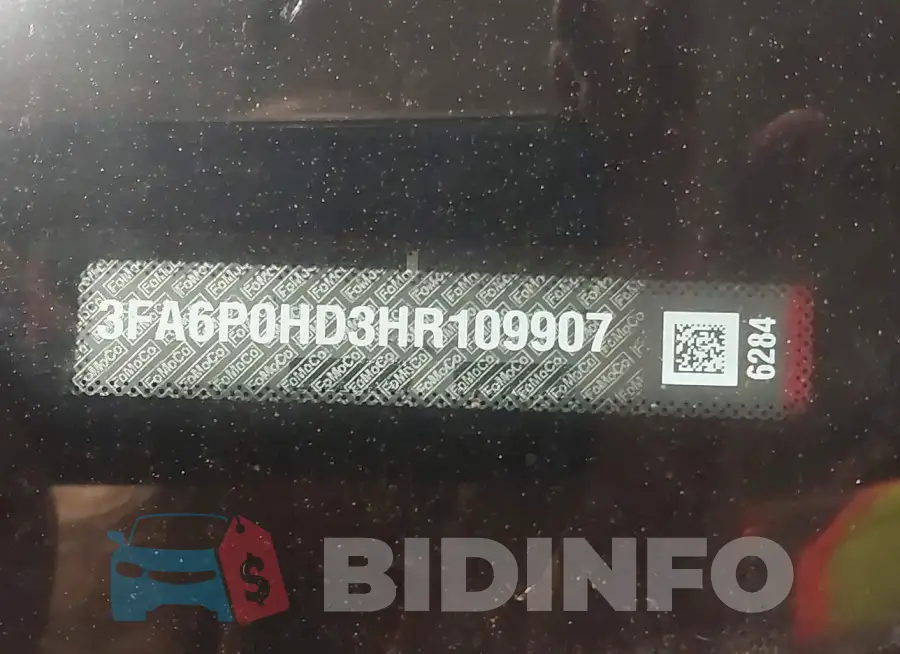 3FA6P0HD3HR109907 Photo# 9
