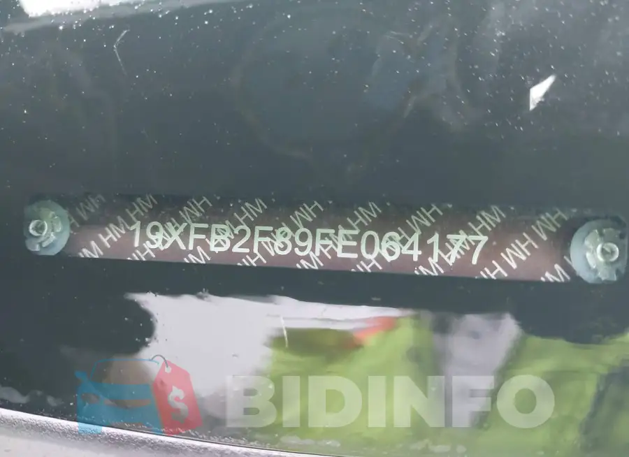 19XFB2F89FE064177 Photo# 9