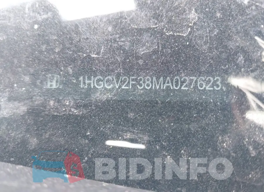 1HGCV2F38MA027623 Photo# 9