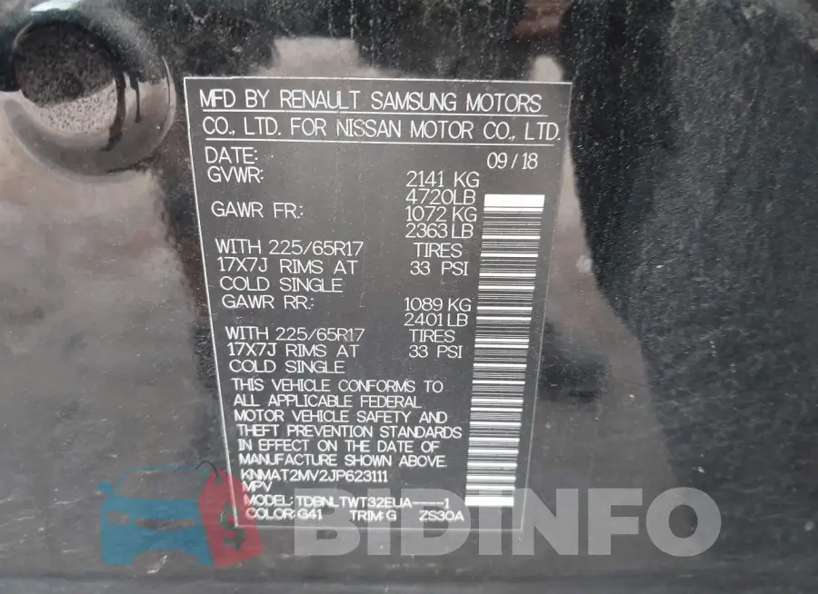 KNMAT2MV2JP623111 Photo# 9