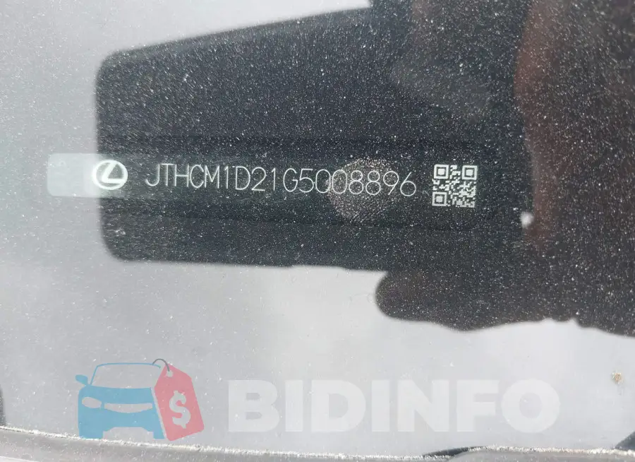 JTHCM1D21G5008896 Photo# 9