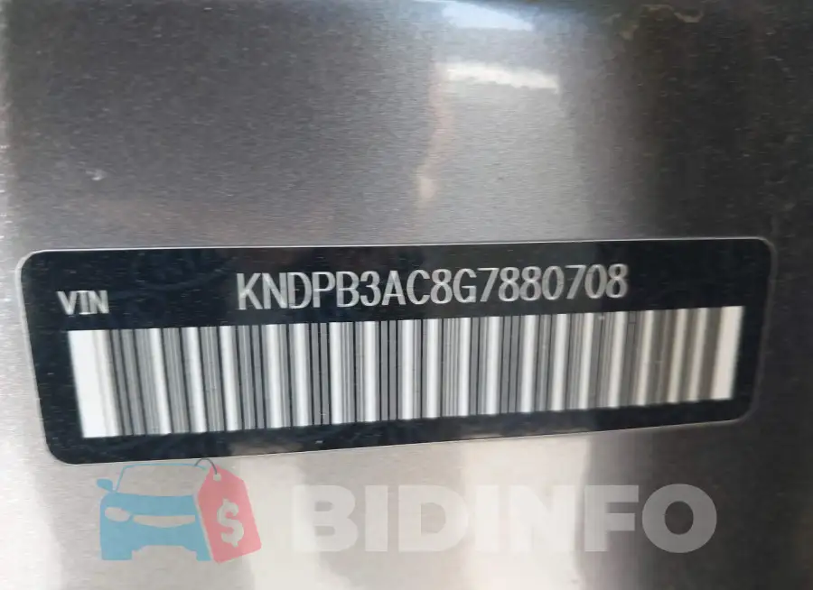 KNDPB3AC8G7880708 Photo# 9