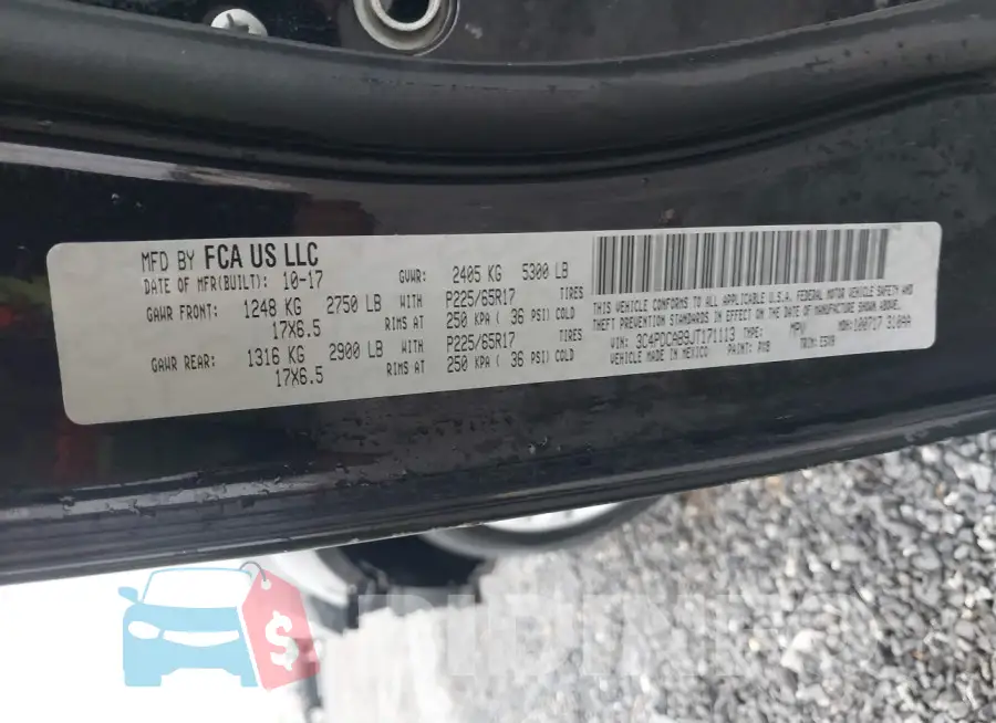 3C4PDCAB9JT171113 Photo# 9