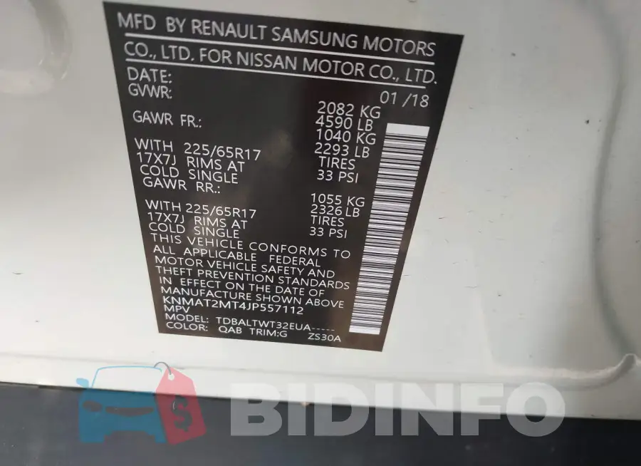 KNMAT2MT4JP557112 Photo# 9