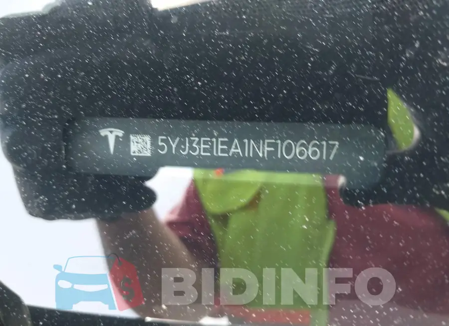 5YJ3E1EA1NF106617 Photo# 19