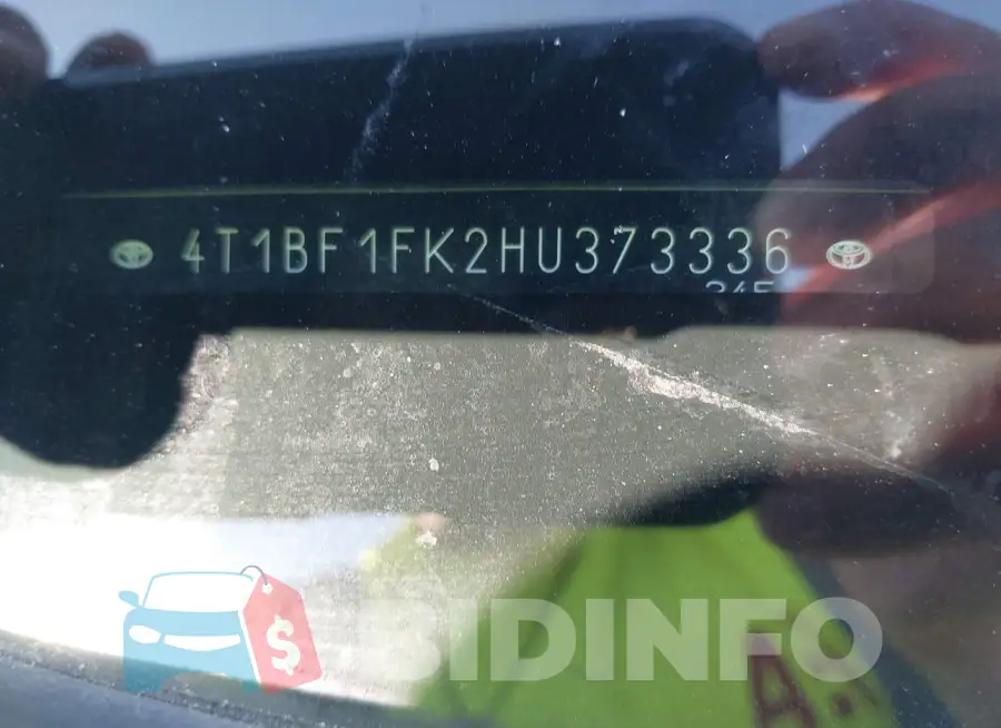 4T1BF1FK2HU373336 Photo# 19