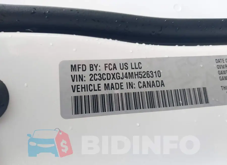 2C3CDXGJ4MH526310 Photo# 9