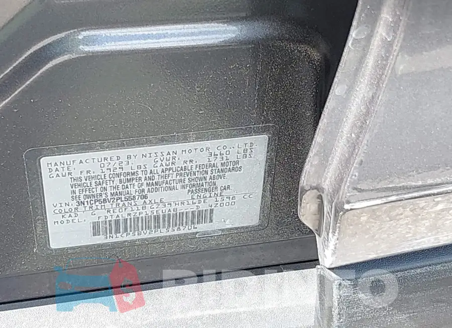 3N1CP5BV2PL558706 Photo# 9