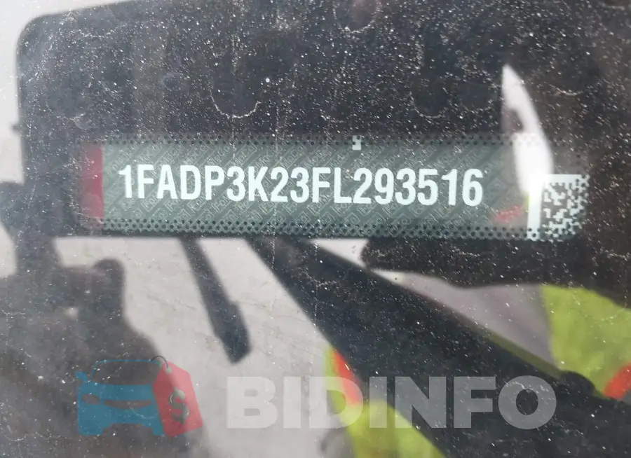 1FADP3K23FL293516 Photo# 9