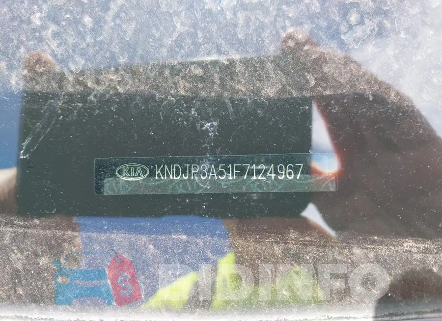 KNDJP3A51F7124967 Photo# 9