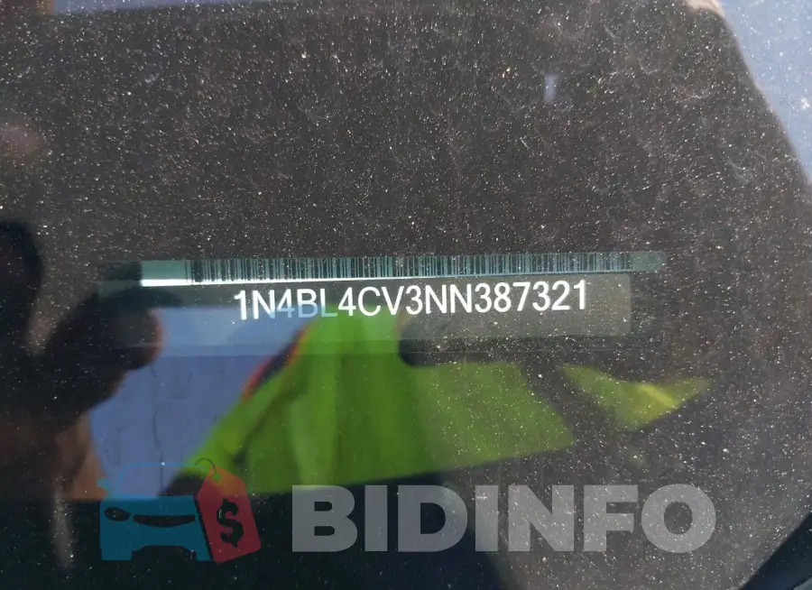1N4BL4CV3NN387321 Photo# 9