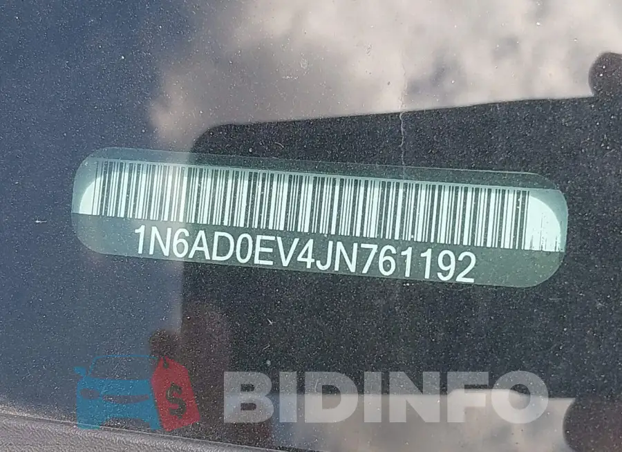 1N6AD0EV4JN761192 Photo# 9