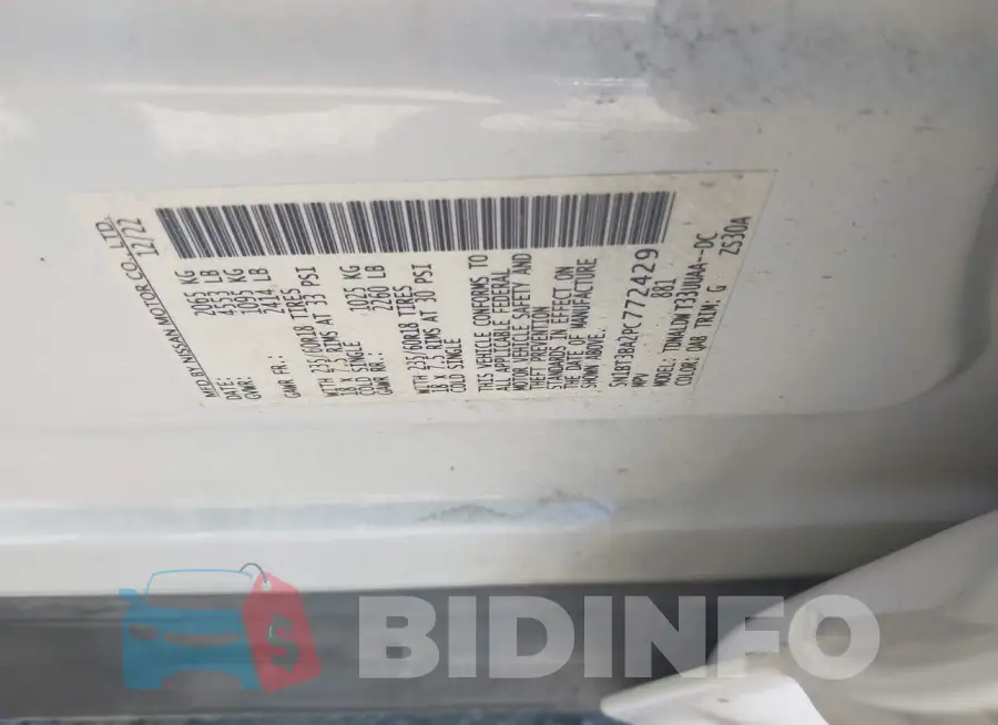 5N1BT3BA2PC772429 Photo# 9