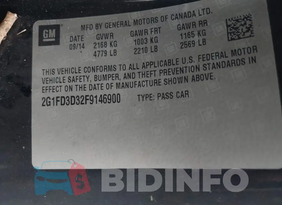 2G1FD3D32F9146900 Photo# 9