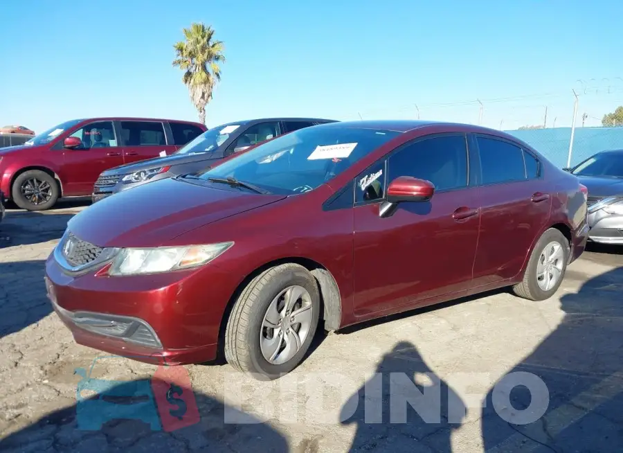 19XFB2F55EE273436 Photo# 2