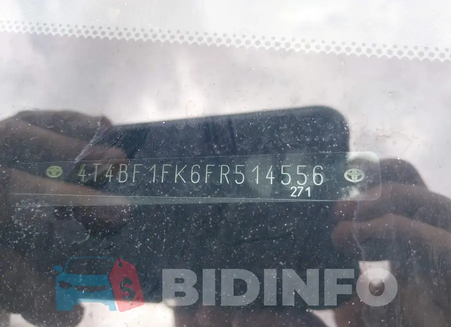 4T4BF1FK6FR514556 Photo# 9