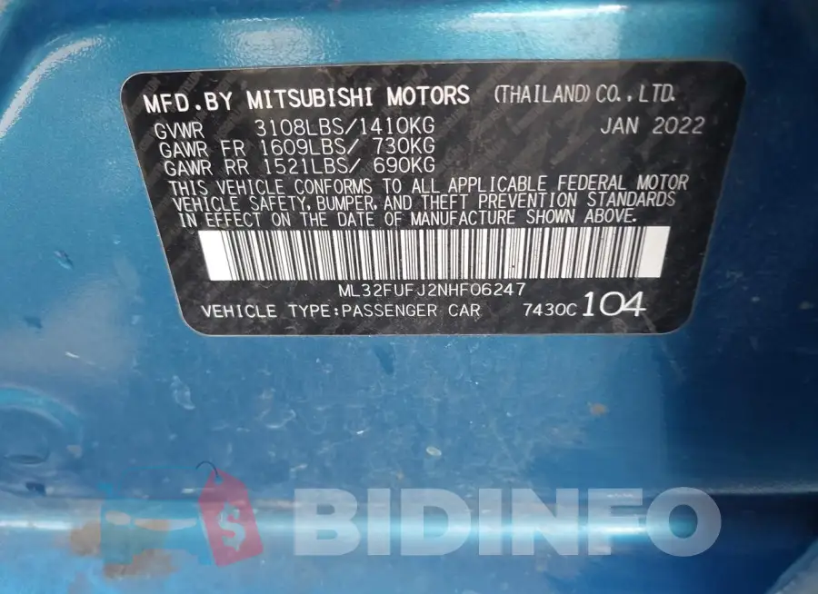 ML32FUFJ2NHF06247 Photo# 9