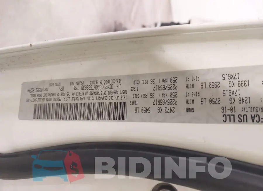 3C4PDCBG6HT532639 Photo# 9