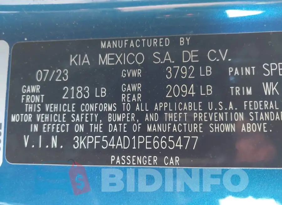 3KPF54AD1PE665477 Photo# 9