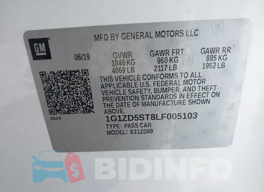 1G1ZD5ST8LF005103 Photo# 9