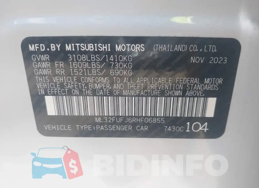 ML32FUFJ6RHF06855 Photo# 9