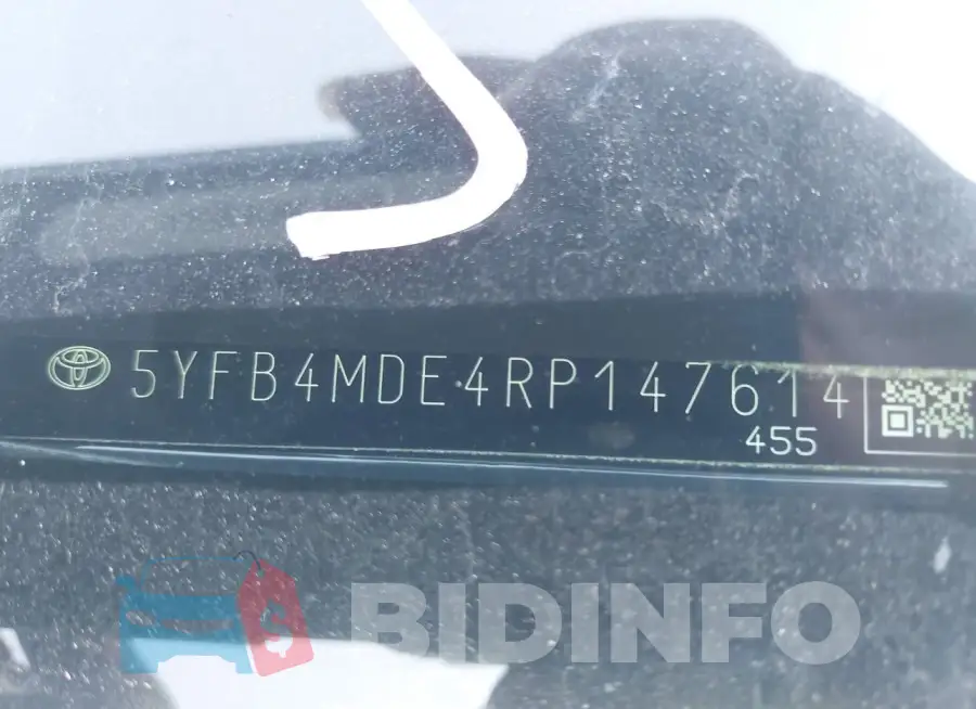 5YFB4MDE4RP147614 Photo# 9