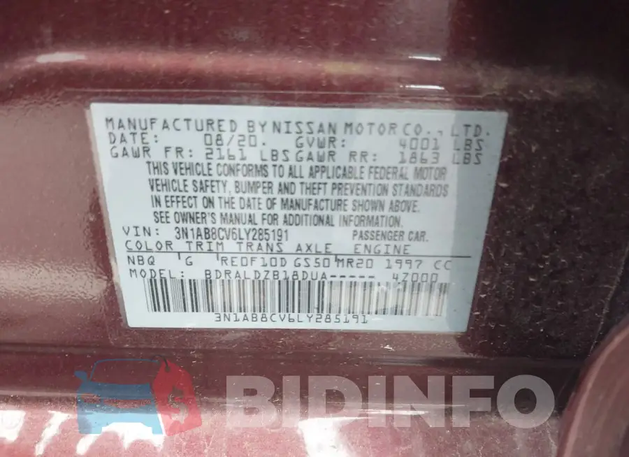 3N1AB8CV6LY285191 Photo# 9