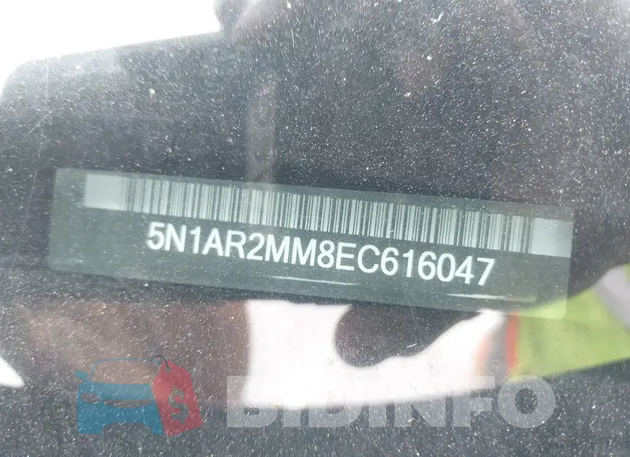 5N1AR2MM8EC616047 Photo# 9