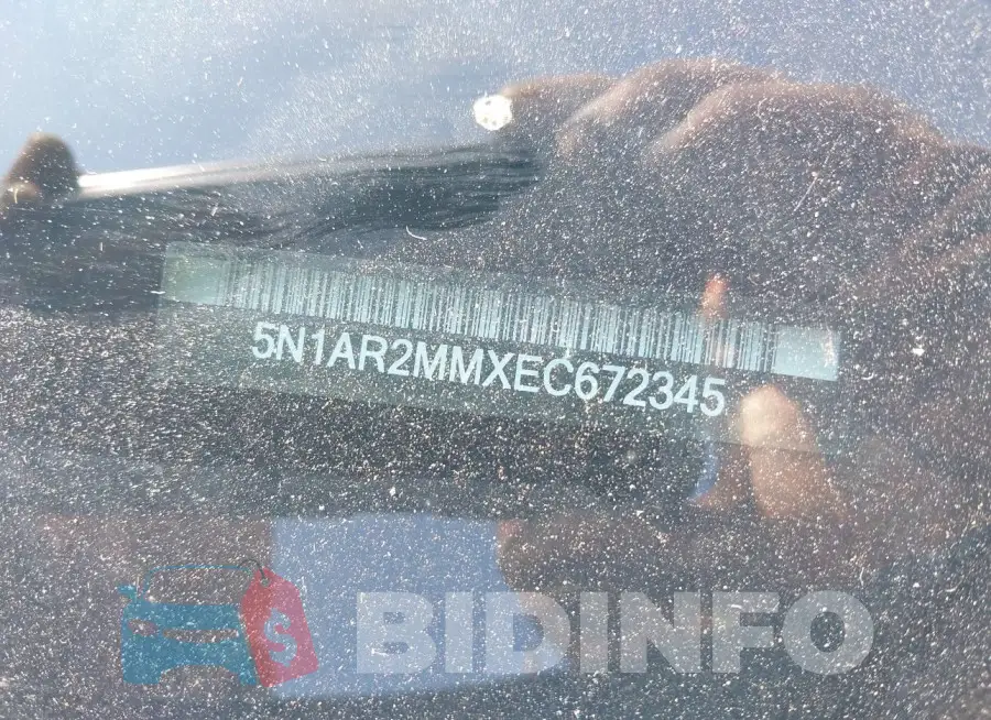 5N1AR2MMXEC672345 Photo# 12