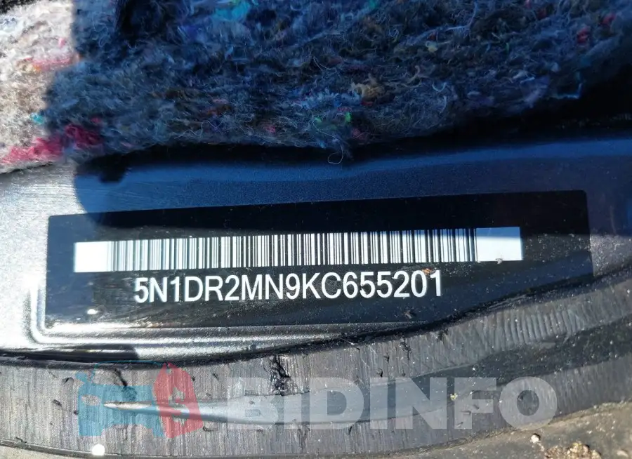 5N1DR2MN9KC655201 Photo# 9