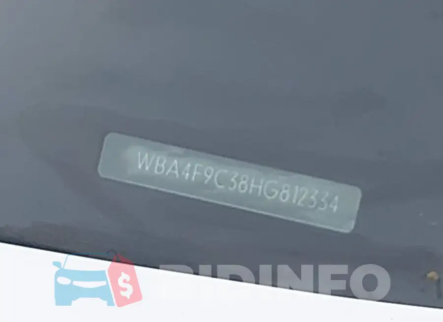 WBA4F9C38HG812334 Photo# 9