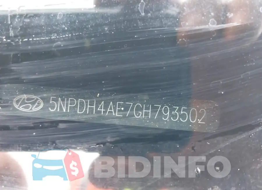 5NPDH4AE7GH793502 Photo# 9