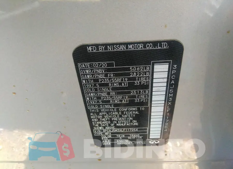 3PCAJ5M3XLF117254 Photo# 9