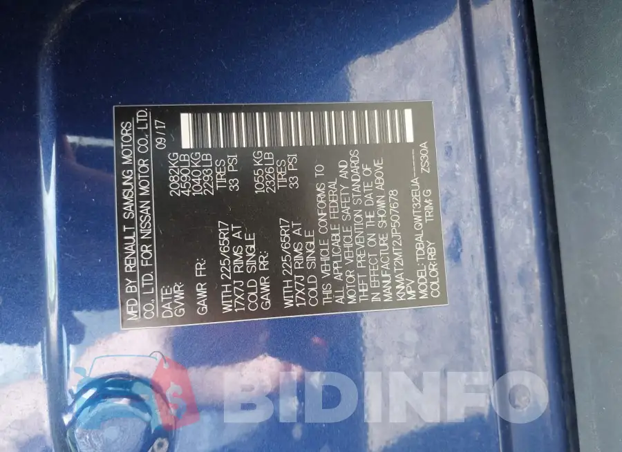 KNMAT2MT2JP507678 Photo# 9