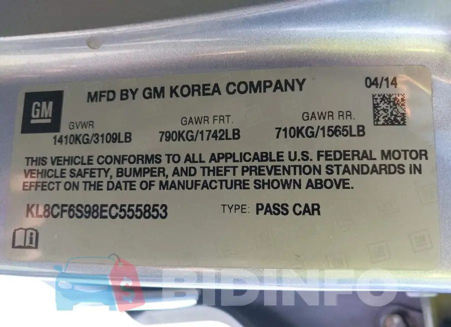 KL8CF6S98EC555853 Photo# 9