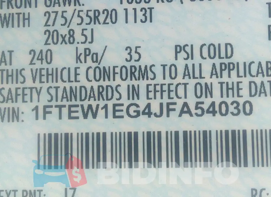1FTEW1EG4JFA54030 Photo# 9