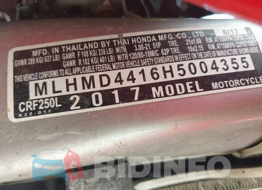 MLHMD4416H5004355 Photo# 10