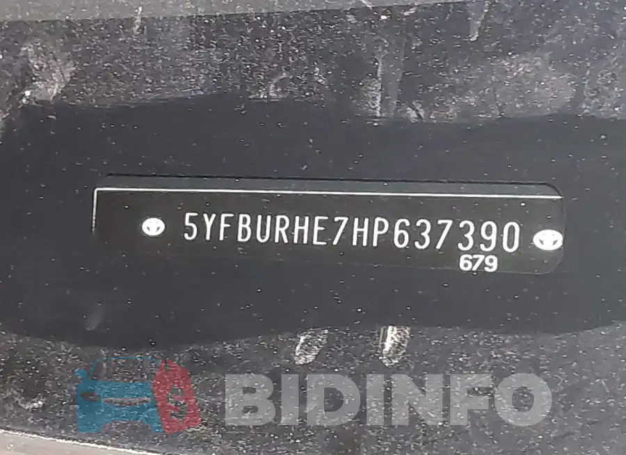 5YFBURHE7HP637390 Photo# 9