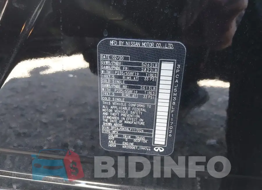 3PCAJ5M38LF117026 Photo# 9
