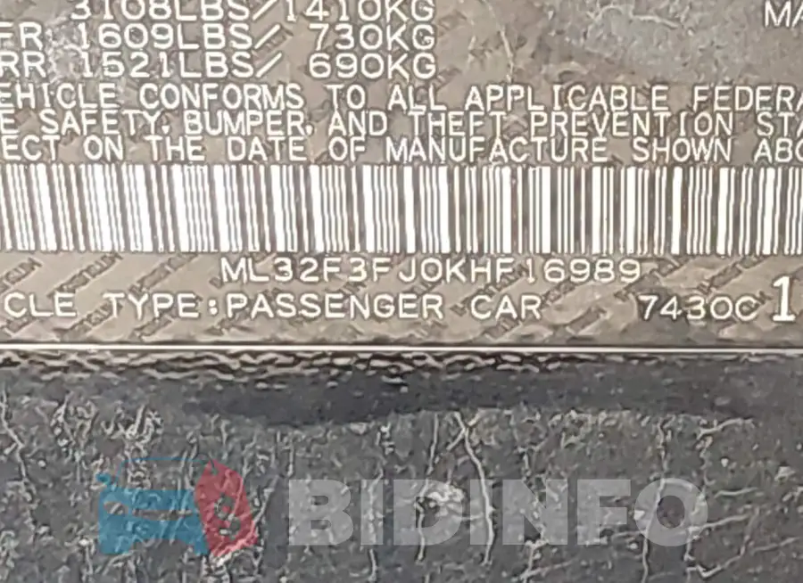 ML32F3FJ0KHF16989 Photo# 9